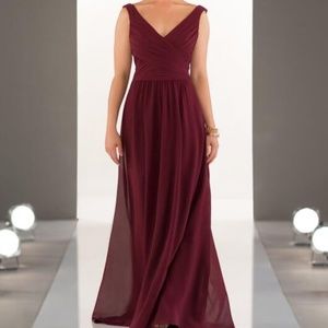 Burgundy Sorella Vita Style 8932 Dress